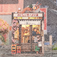 CuteBee DIY Miniature House – Oishii Kyoto Ramen Shop