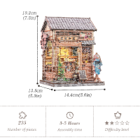 CuteBee DIY Miniature House – Sakura O Kimono Shop