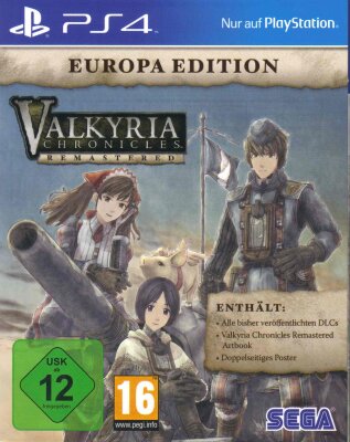Valkyria Chronicles - Remastered Europa Edition - PlayStation 4