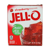 Jell-O - Strawberry Gelatin Dessert 85 g