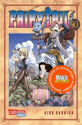 Fairy Tail 50 Limitierte Ausgabe mit Postkartenset