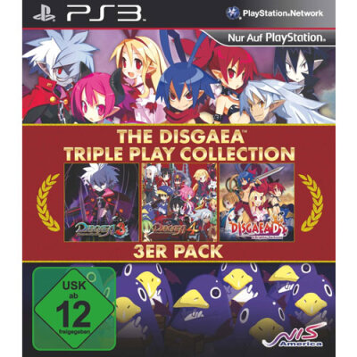 Disgaea - Triple Play Collection (Disgaea 2 / Disgaea 3 / Disgaea 4) - PlayStation 3